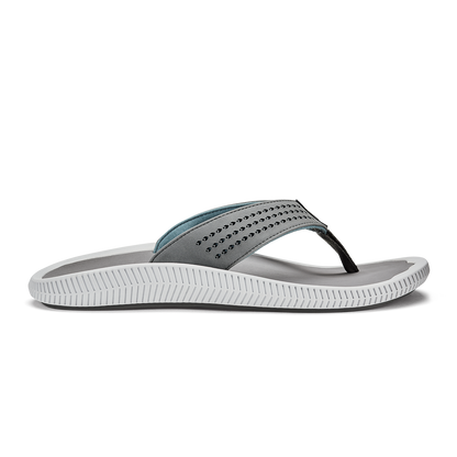 OluKai Trending | Ulele Men's Water-Ready Beach Sandals - Stone
