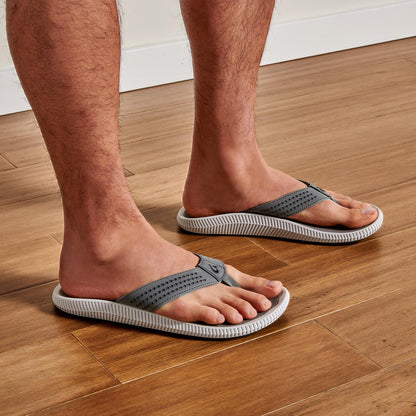 OluKai Trending | Ulele Men's Water-Ready Beach Sandals - Stone