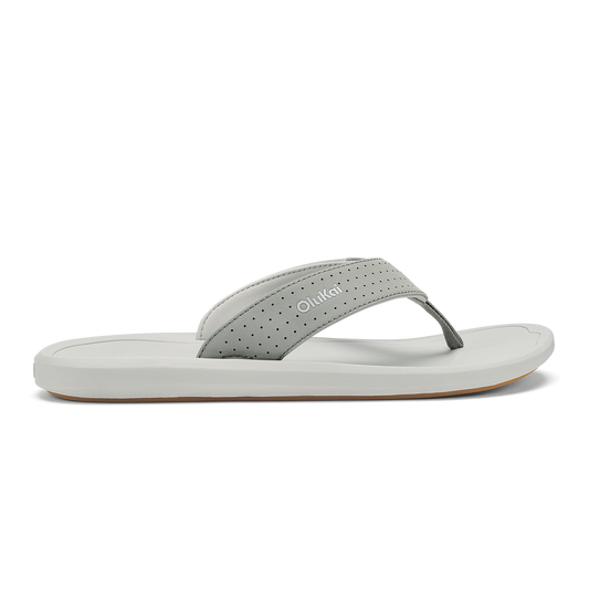 OluKai Exclusive | Ki‘i Men’s Water Ready Beach Sandals - Ash / Sterling