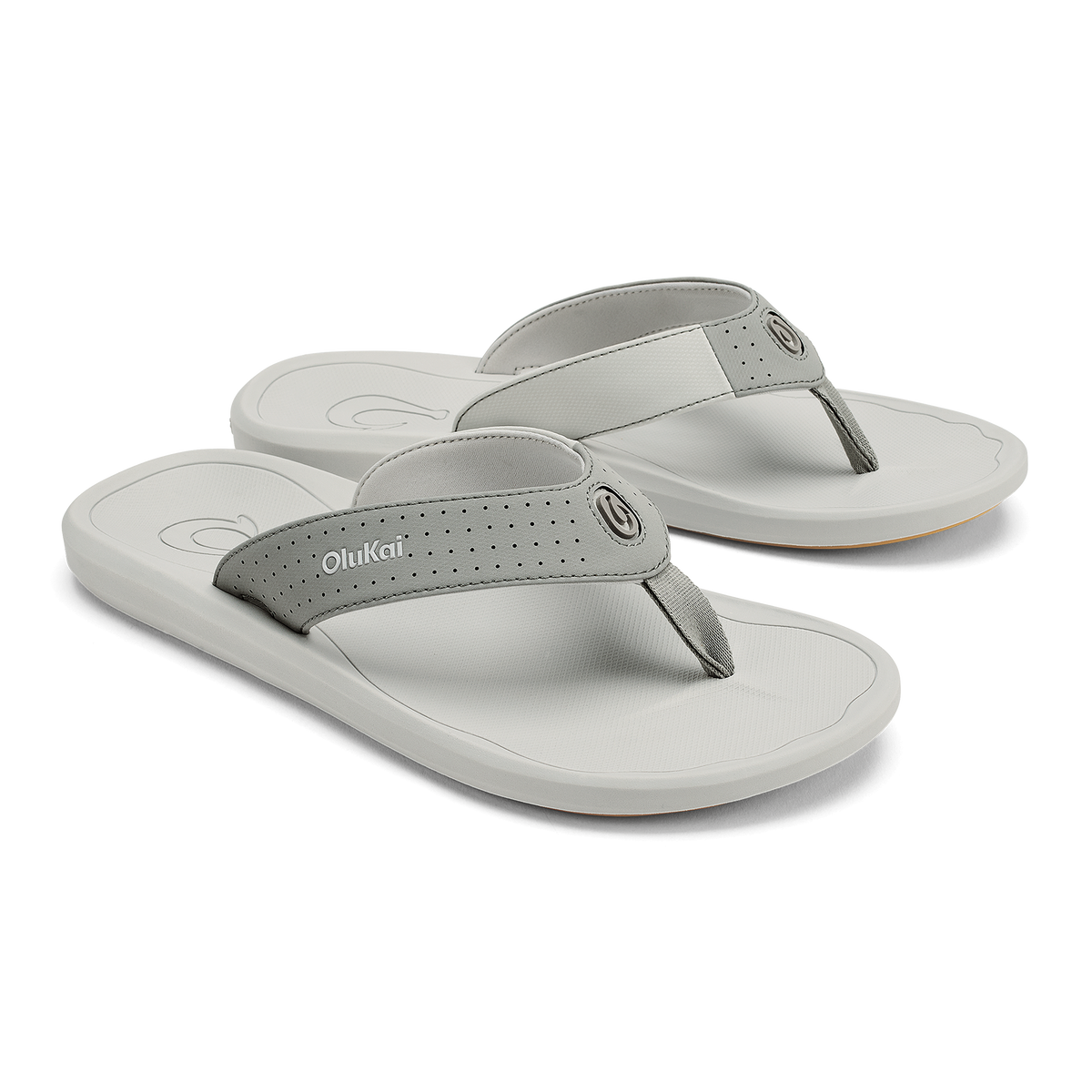 OluKai Exclusive | Ki‘i Men’s Water Ready Beach Sandals - Ash / Sterling