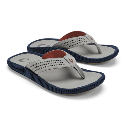 OluKai Everyday | Ulele Men's Beach Sandals - Ash