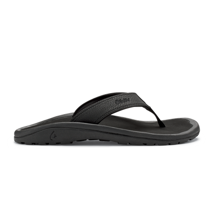 OluKai New | ‘Ohana Men's Best Selling Beach Sandals - Black