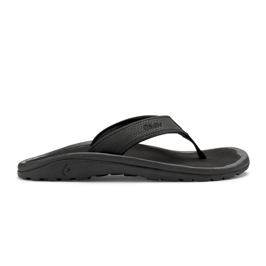 OluKai New | ‘Ohana Men's Best Selling Beach Sandals - Black