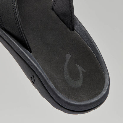 OluKai New | ‘Ohana Men's Best Selling Beach Sandals - Black