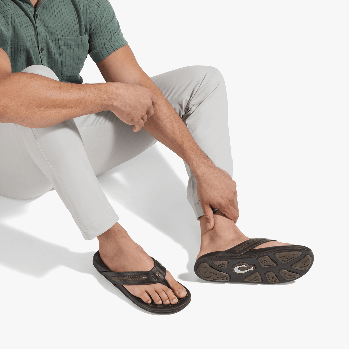 OluKai Recommended | Mea Ola Mano - Dk Java / Mustang
