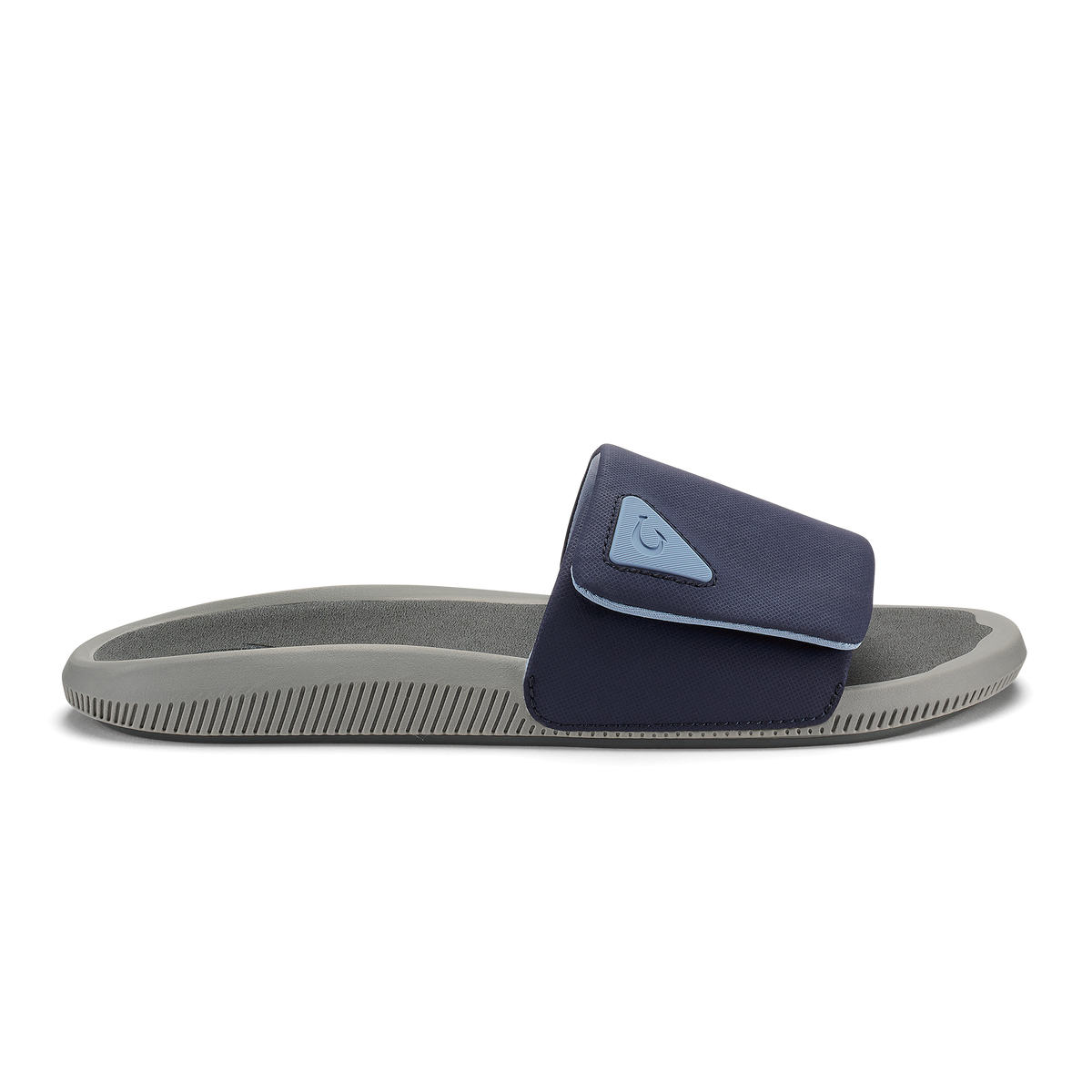 OluKai Latest | Ulele Slide - Blue Depth / Charcoal