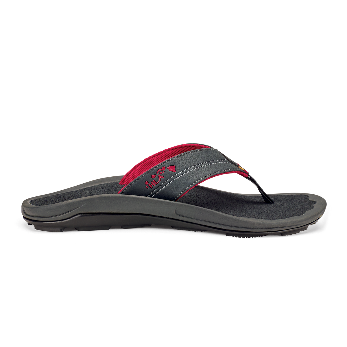 OluKai Hot Sale | Kīpī Men’s Comfortable Beach Sandals - Dark Shadow