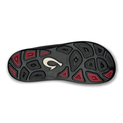 OluKai Hot Sale | Kīpī Men’s Comfortable Beach Sandals - Dark Shadow