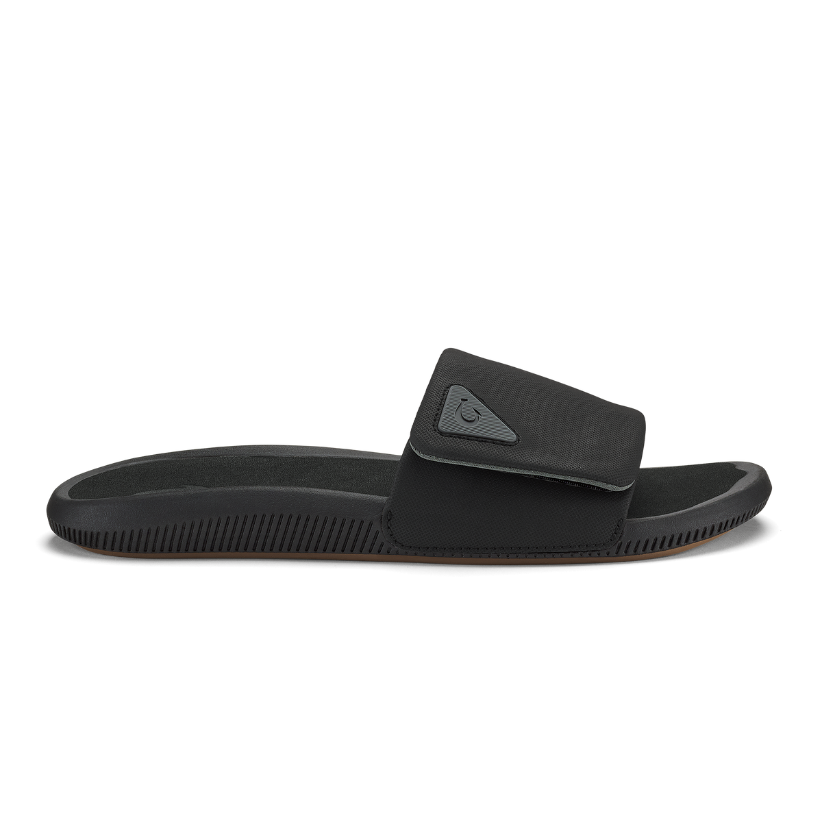 OluKai New | Ulele Slide - Lava Rock / Lava Rock