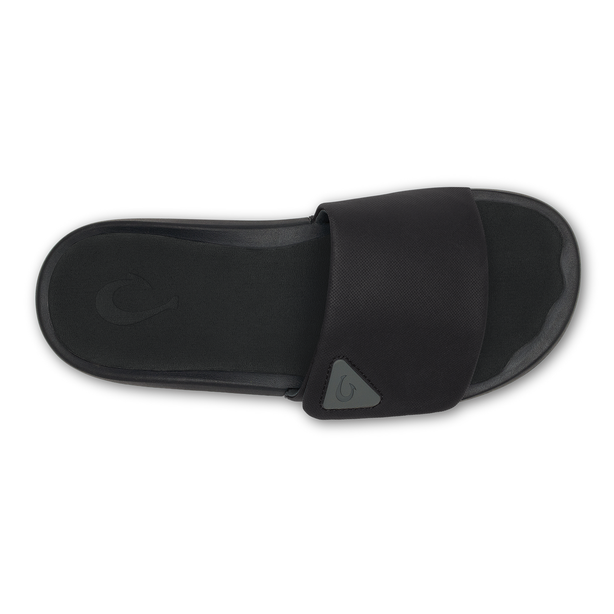 OluKai New | Ulele Slide - Lava Rock / Lava Rock