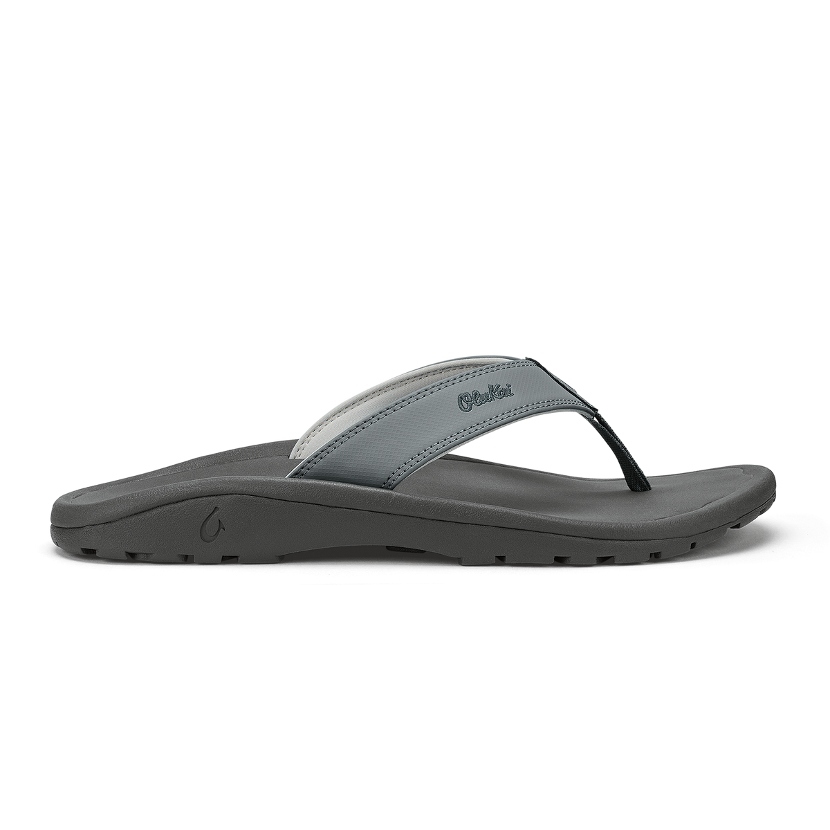 OluKai Essential | ‘Ohana Men's Best Selling Beach Sandals - Ash / Rock