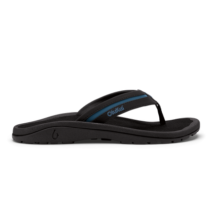 OluKai New | ʻOhana Pālua - Black / Slate Blue