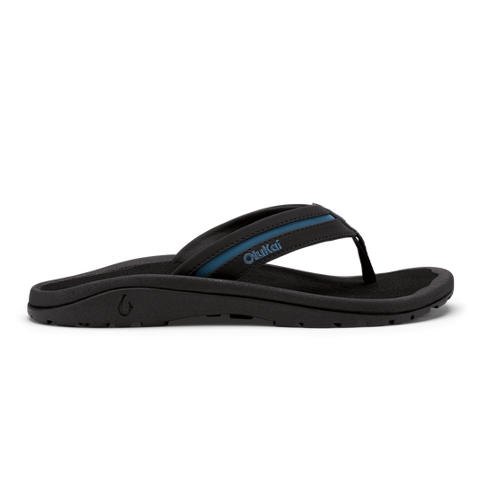 OluKai New | ʻOhana Pālua - Black / Slate Blue