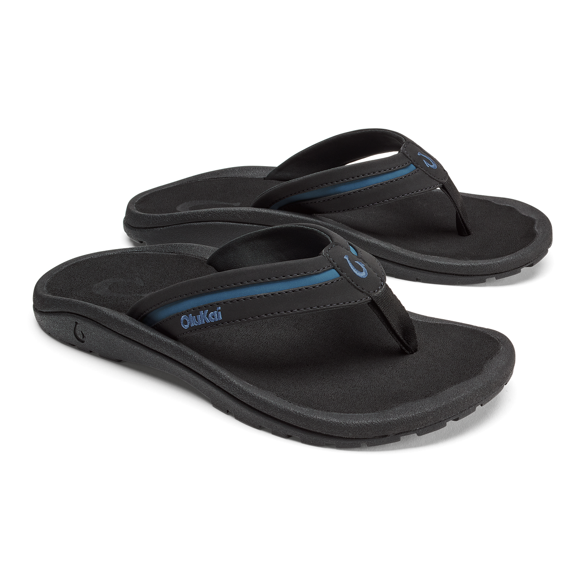 OluKai New | ʻOhana Pālua - Black / Slate Blue