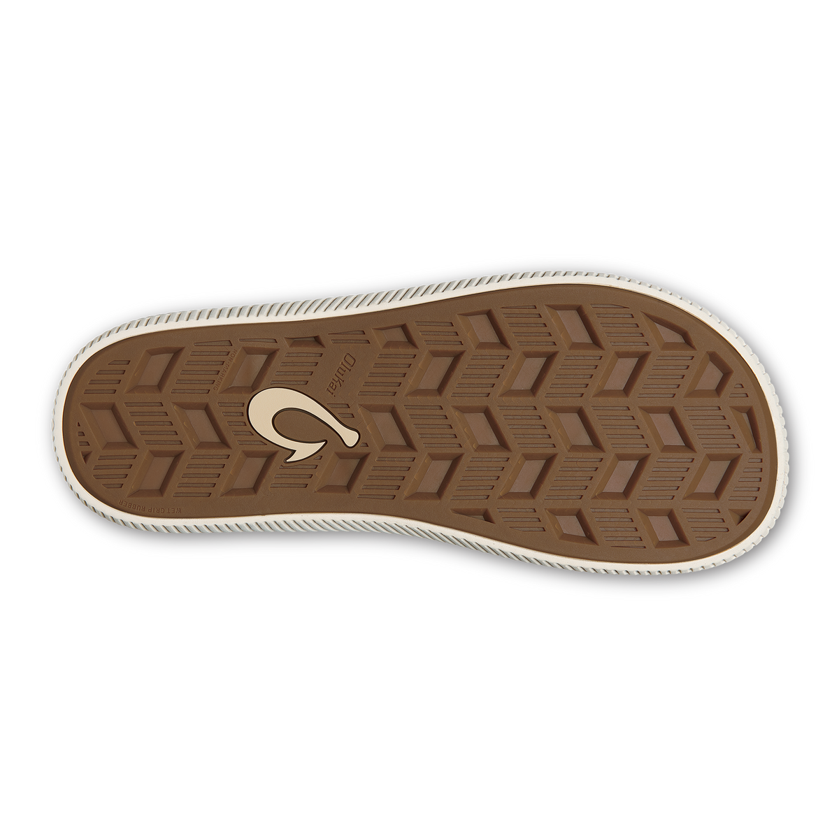 OluKai Smart Buy | Ulele Men's Beach Sandals - Slate Blue / Charcoal
