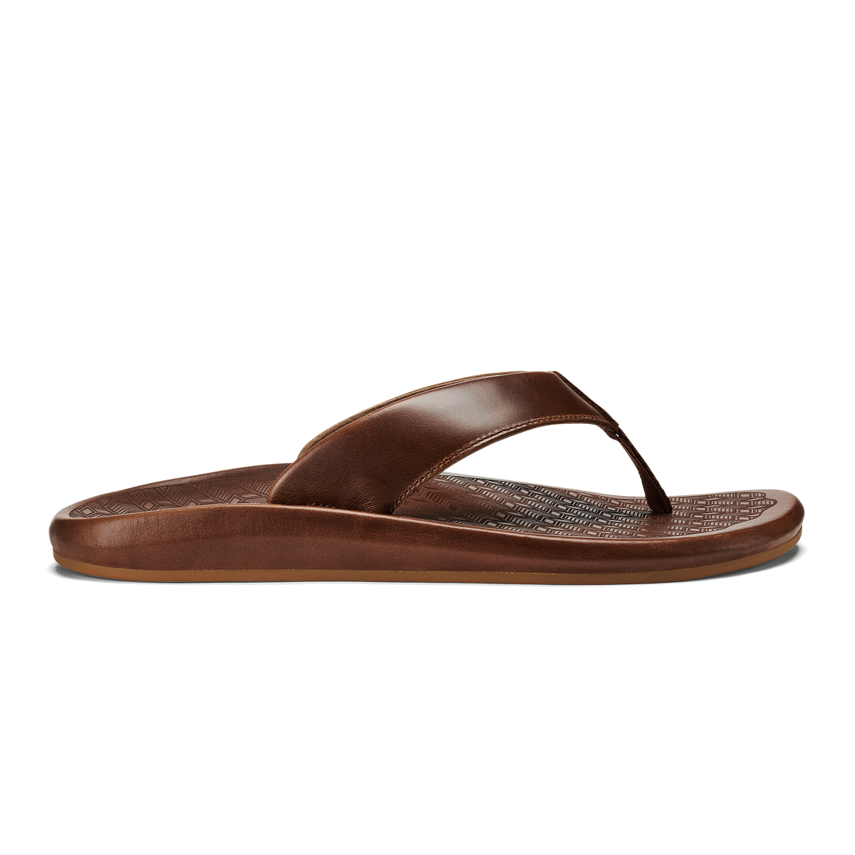 OluKai Quality | ‘Ilikai Men‘s Leather Sandals - Toffee