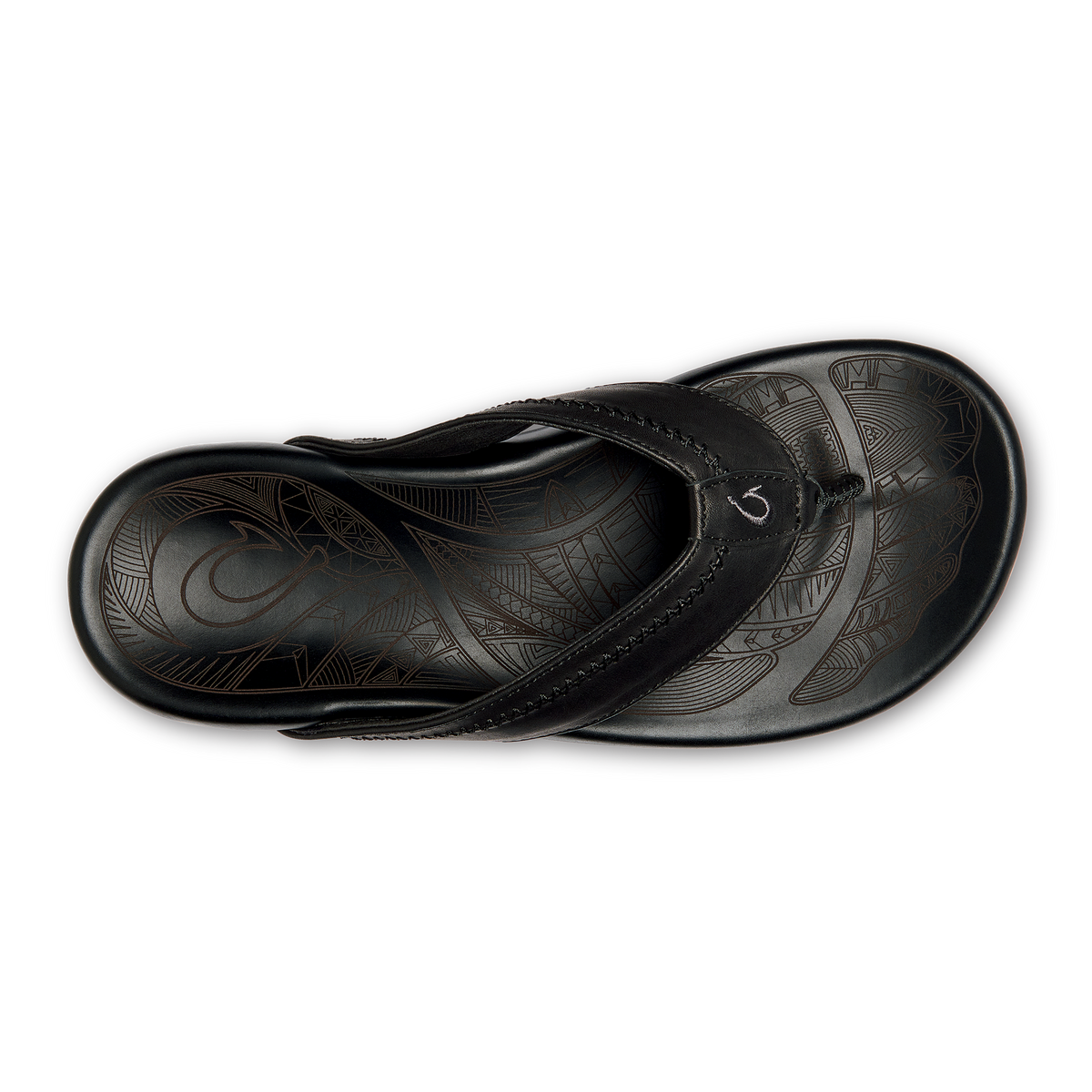 OluKai Customer Favorite | Hiapo - Lava Rock Men’s Leather Beach Sandals
