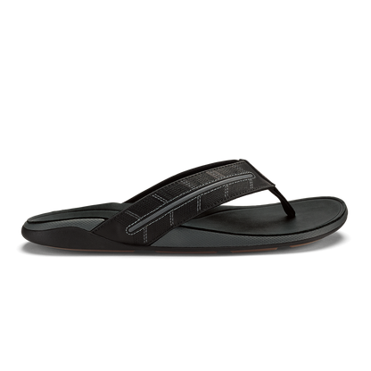 OluKai Signature | Tuahine Palm - Lava Rock / Dk Shadow