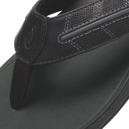 OluKai Signature | Tuahine Palm - Lava Rock / Dk Shadow