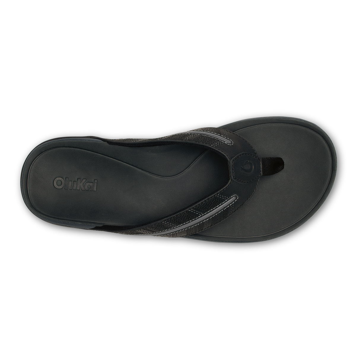OluKai Signature | Tuahine Palm - Lava Rock / Dk Shadow
