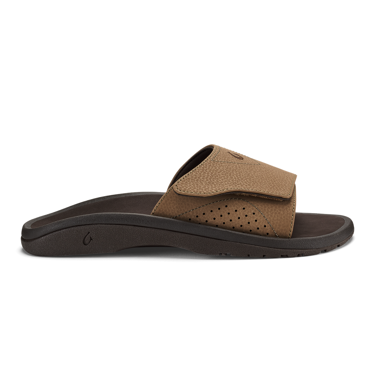 OluKai Hot Sale | Nalu Slide - Tan / Dk Java