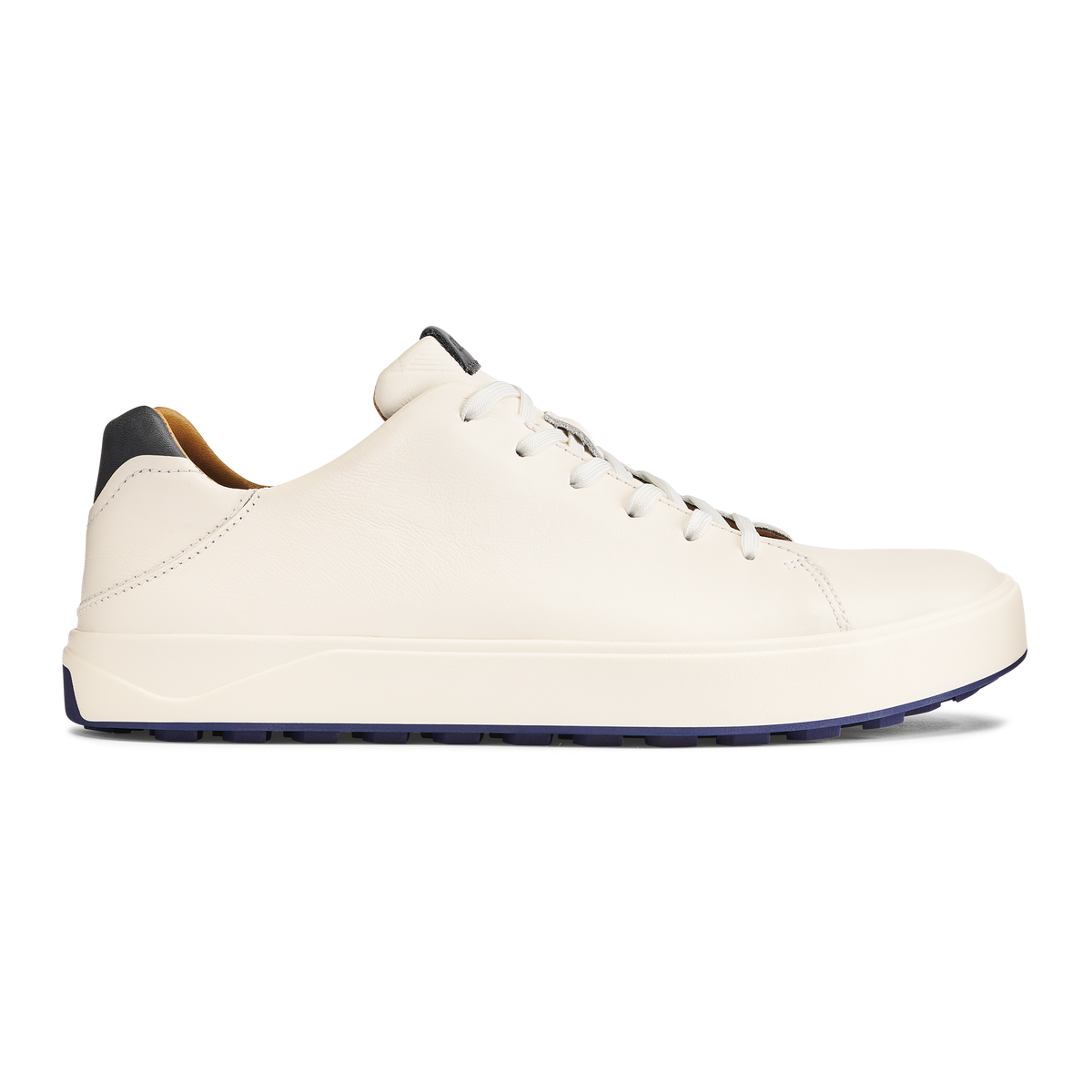 OluKai Great Value | Wai‘alae Men’s Waterproof Leather Golf Shoes - White
