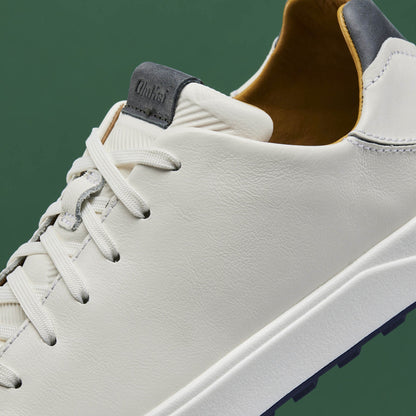 OluKai Great Value | Wai‘alae Men’s Waterproof Leather Golf Shoes - White