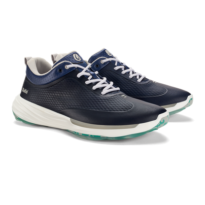 OluKai Premium | Mākena Men’s Waterproof Golf Shoes - Mood Indigo
