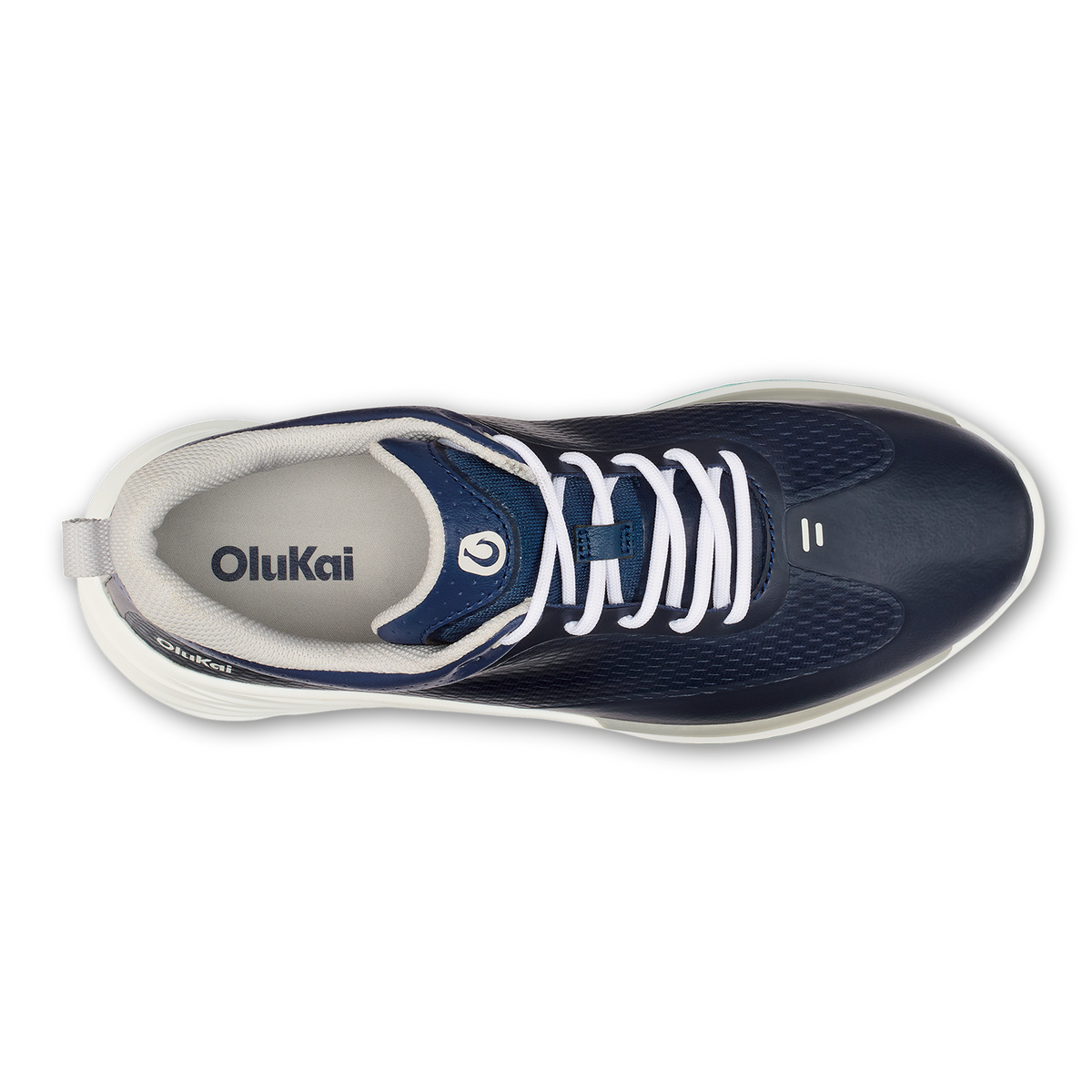 OluKai Premium | Mākena Men’s Waterproof Golf Shoes - Mood Indigo