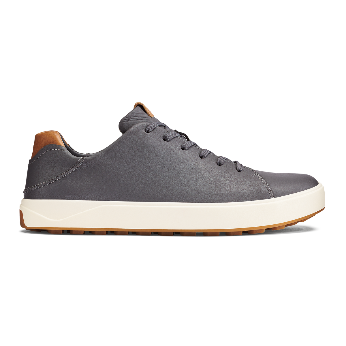 OluKai Sale | Wai‘alae Men’s Waterproof Leather Golf Shoes - Stone