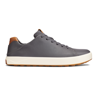 OluKai Sale | Wai‘alae Men’s Waterproof Leather Golf Shoes - Stone