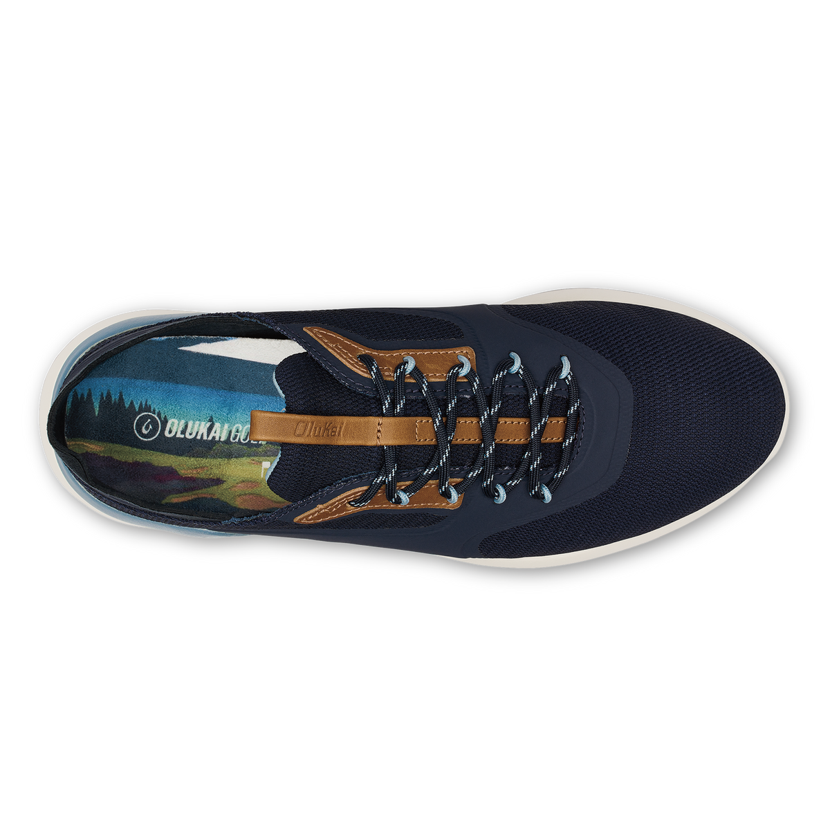OluKai Discount | OluKai Kā‘anapali Men’s Golf Shoe - Trench Blue / Sea Ice