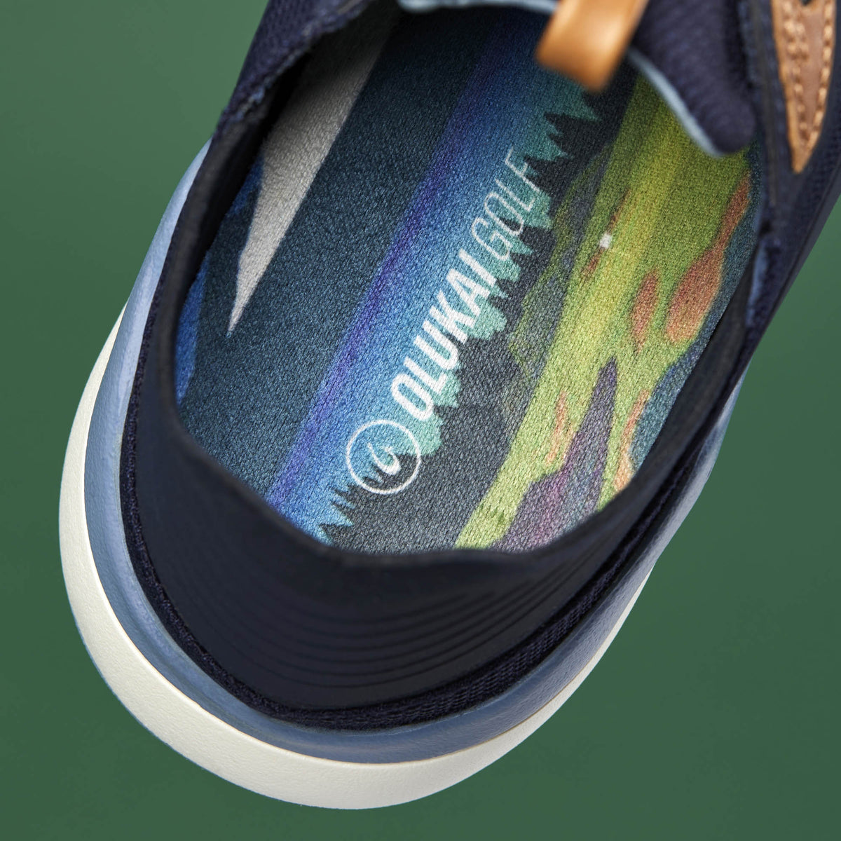 OluKai Discount | OluKai Kā‘anapali Men’s Golf Shoe - Trench Blue / Sea Ice