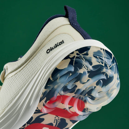 OluKai Sale | Mākena Men’s Waterproof Golf Shoes - White Sand