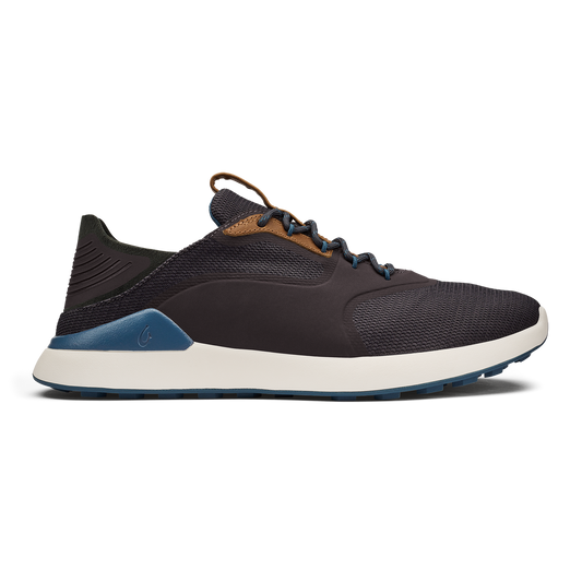 OluKai Discount | OluKai Kā‘anapali Men’s Golf Shoe - Pavement / Vintage Blue