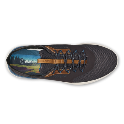 OluKai Discount | OluKai Kā‘anapali Men’s Golf Shoe - Pavement / Vintage Blue
