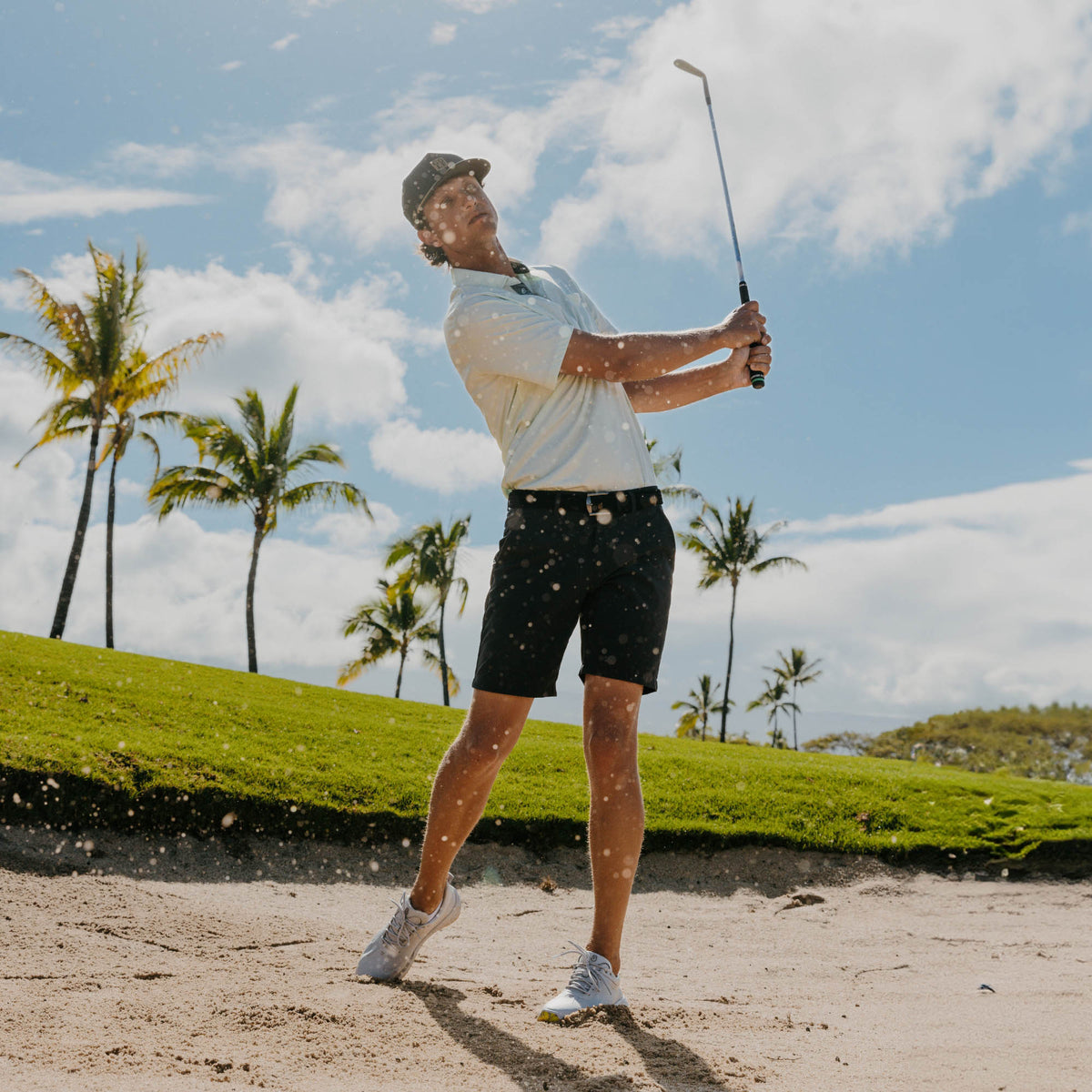 OluKai Everyday | Mākena Men’s Waterproof Golf Shoes - Sterling