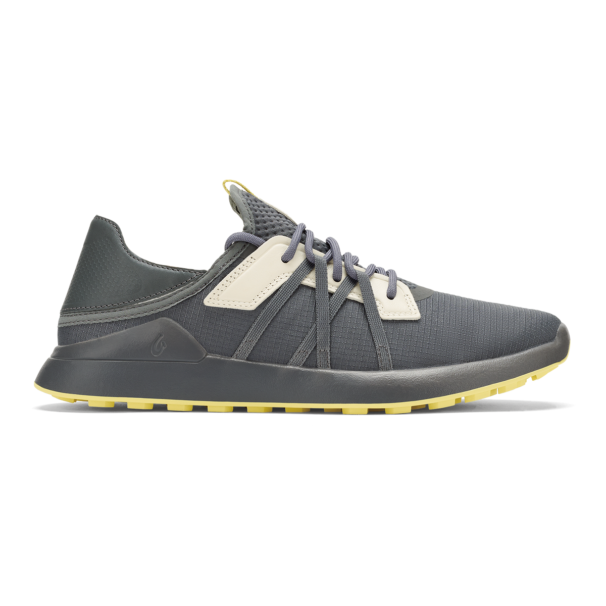 OluKai Customer Favorite | Manele Men’s Breathable Golf Shoes - Rock / Flower