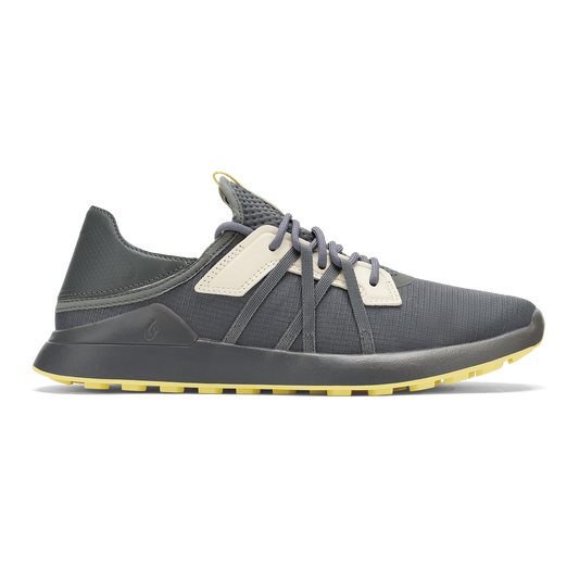 OluKai Customer Favorite | Manele Men’s Breathable Golf Shoes - Rock / Flower