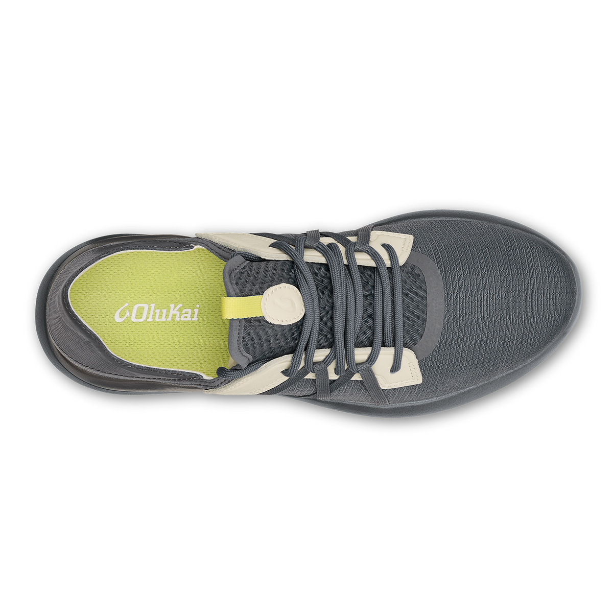 OluKai Customer Favorite | Manele Men’s Breathable Golf Shoes - Rock / Flower
