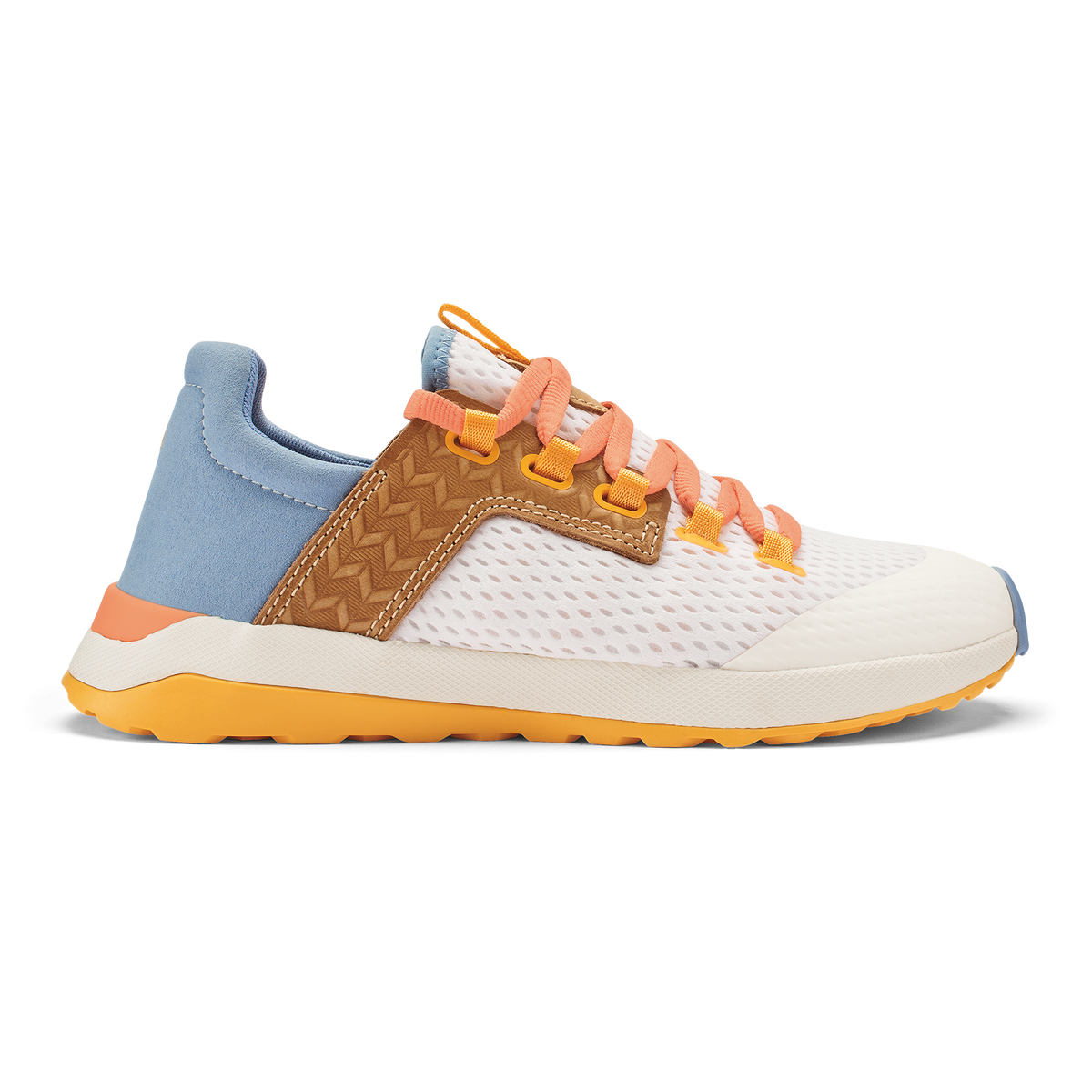 OluKai Trending | Wailuku Women’s Athletic Shoes - Bright White / Sea Ice