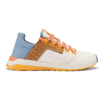 OluKai Trending | Wailuku Women’s Athletic Shoes - Bright White / Sea Ice