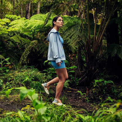 OluKai Trending | Wailuku Women’s Athletic Shoes - Bright White / Sea Ice