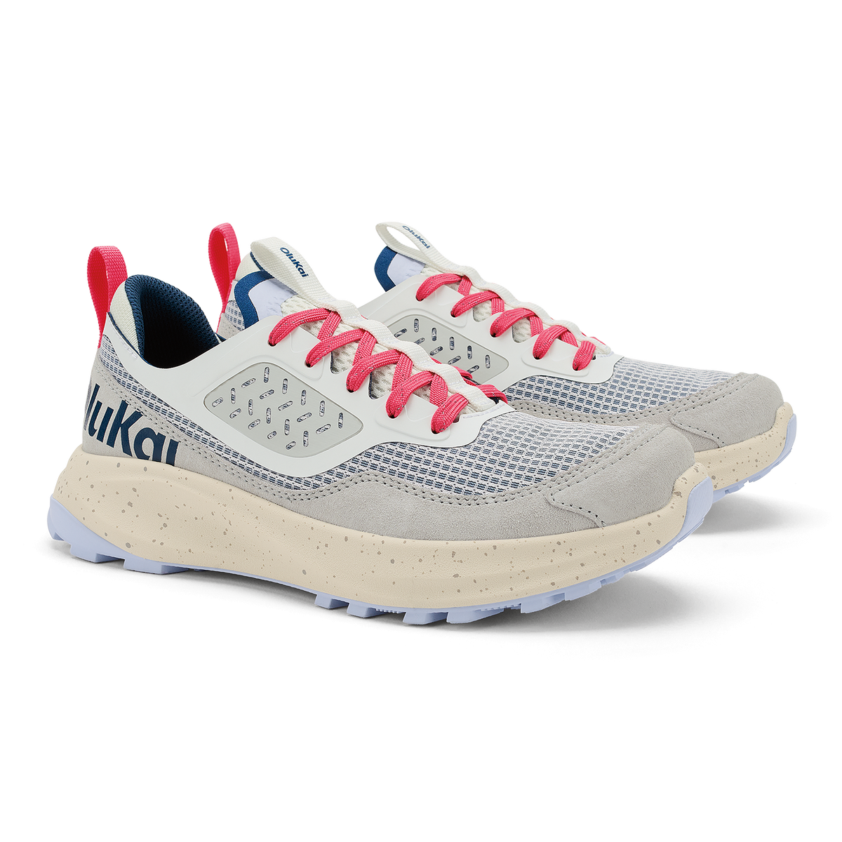 OluKai Hot Sale | Makiki - Bright White / Coastal Blue | Olukai