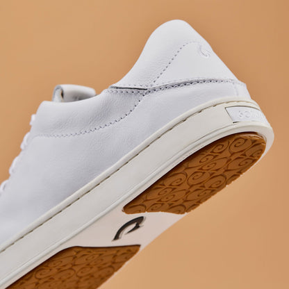 OluKai Smart Buy | Pehuea Lī ‘Ili Women's Leather Sneakers - White