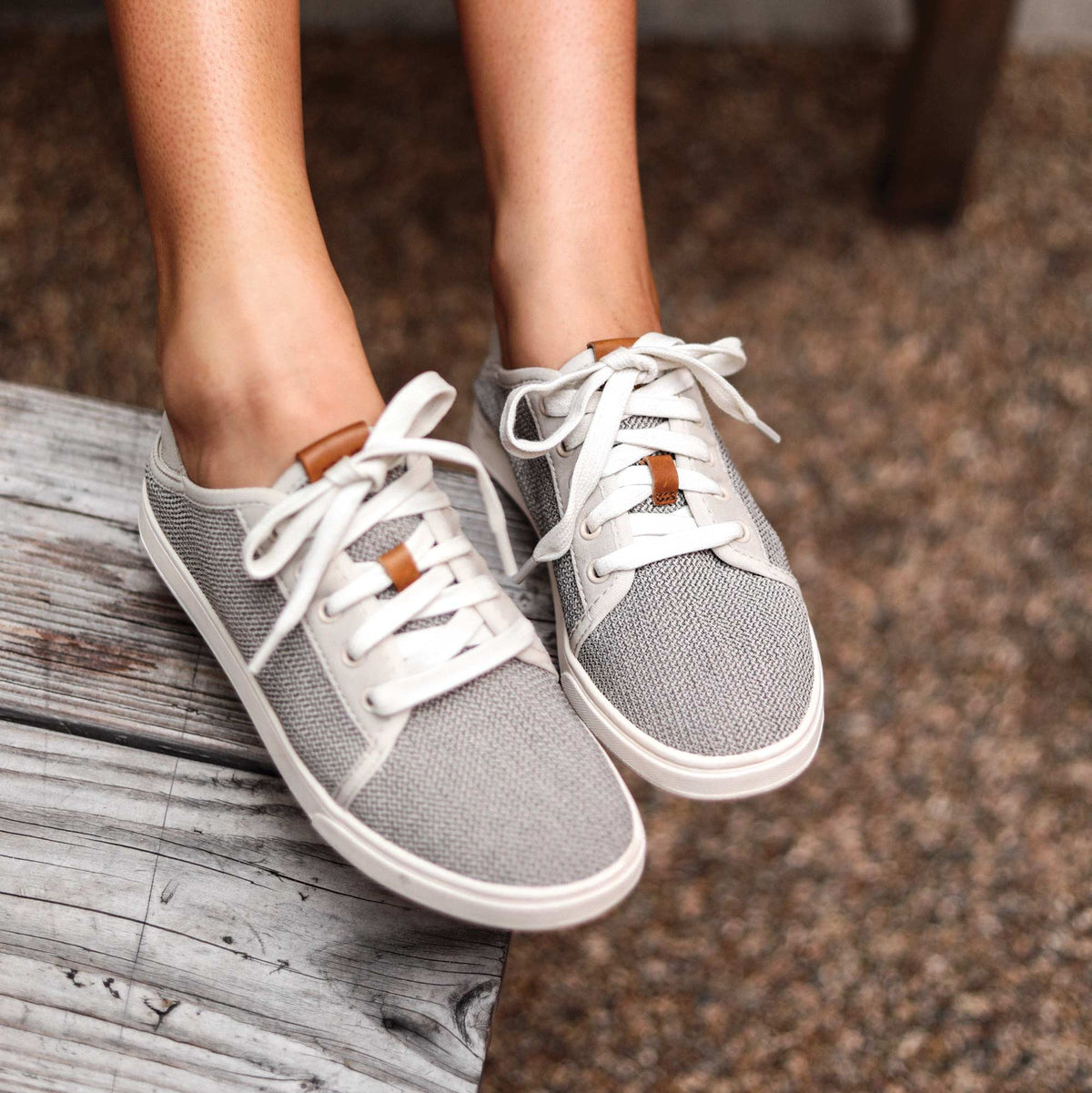OluKai Sale | Pehuea Lī Women's Lightweight Sneakers - Tapa