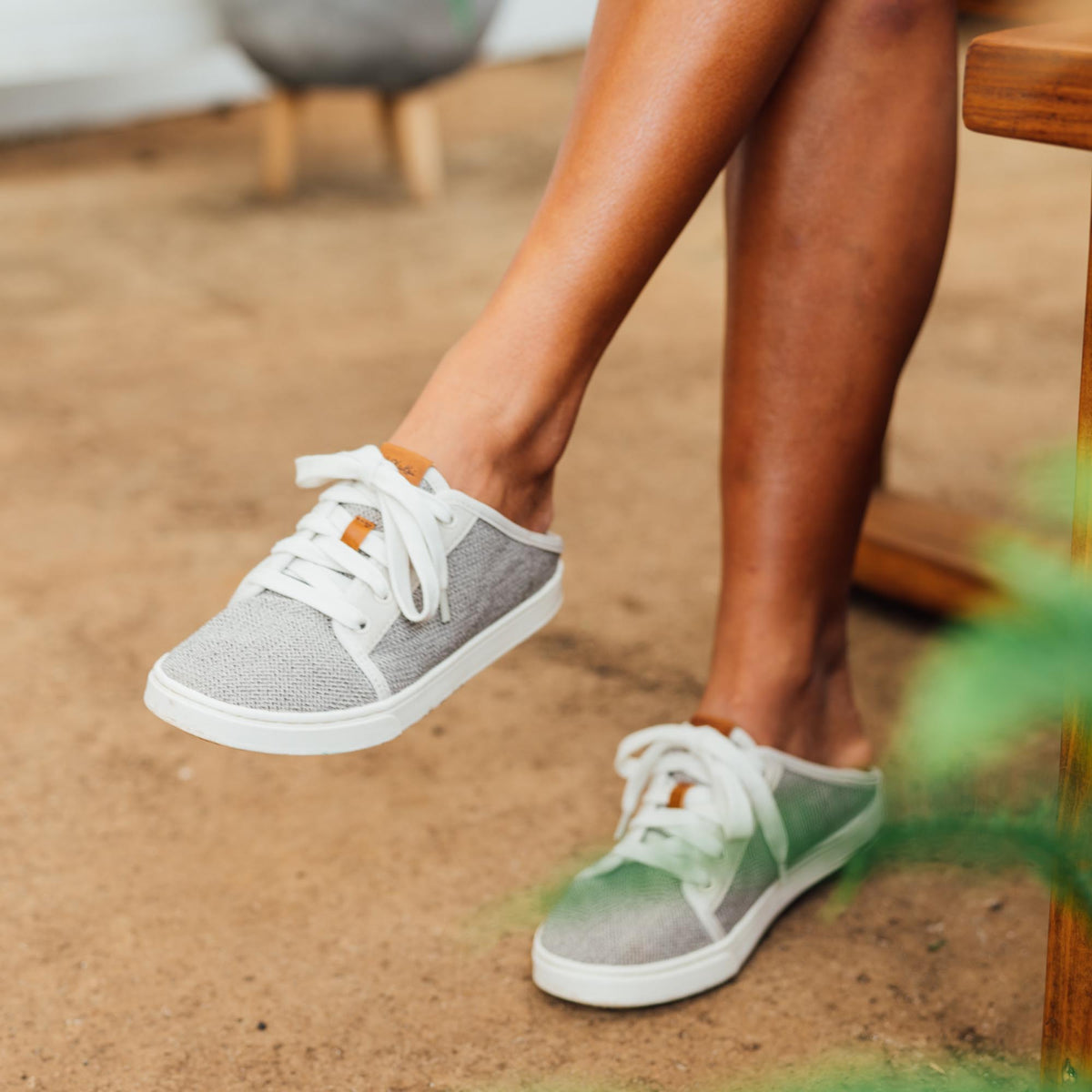 OluKai Sale | Pehuea Lī Women's Lightweight Sneakers - Tapa