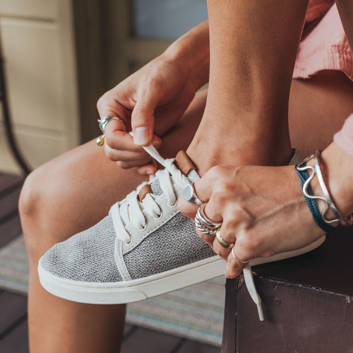 OluKai Sale | Pehuea Lī Women's Lightweight Sneakers - Tapa