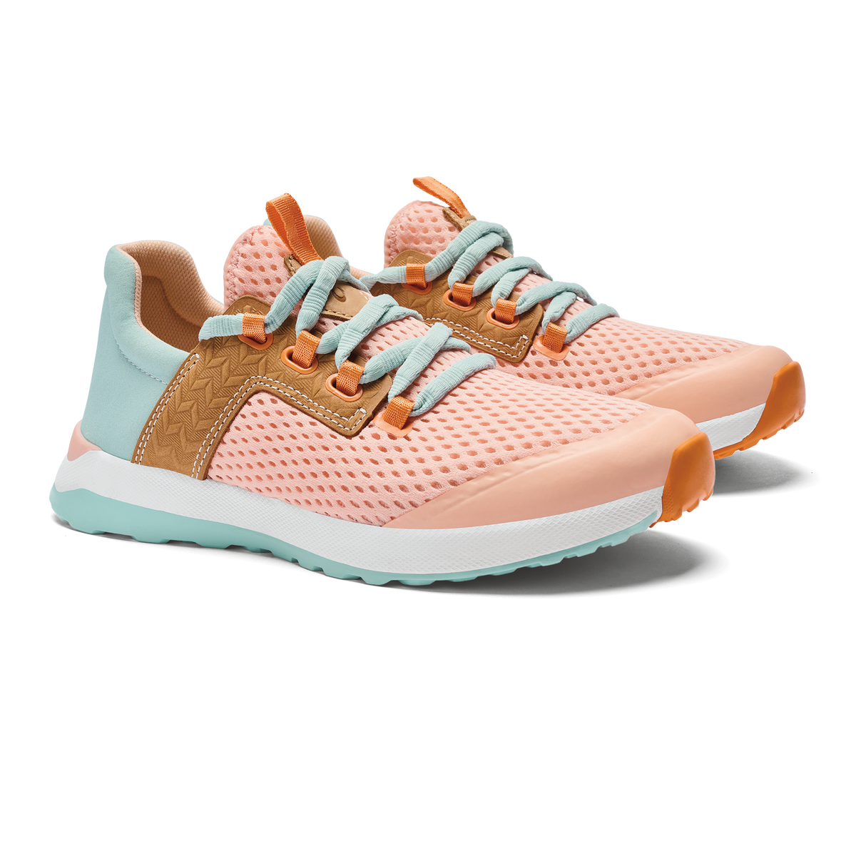OluKai Best Price | Wailuku Women’s Athletic Shoes - Peach / Swell