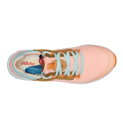 OluKai Best Price | Wailuku Women’s Athletic Shoes - Peach / Swell